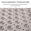 Shower Mat, Non-Slip Shower Mats with Suction Cups and Drain