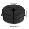 Detachable Patio Umbrella Base Weight Bag, 18" Round with Large