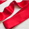 GUZOSJO Solid Color Long Neckerchief Pure Skinny Scarf Necktie Handbag