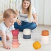 HAGOT 11 Piece Baby Stacking Cups Toy,Teething Toys for Baby,