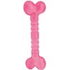 Rosewood Biosafe Puppy Bone Dog Toy, Pink