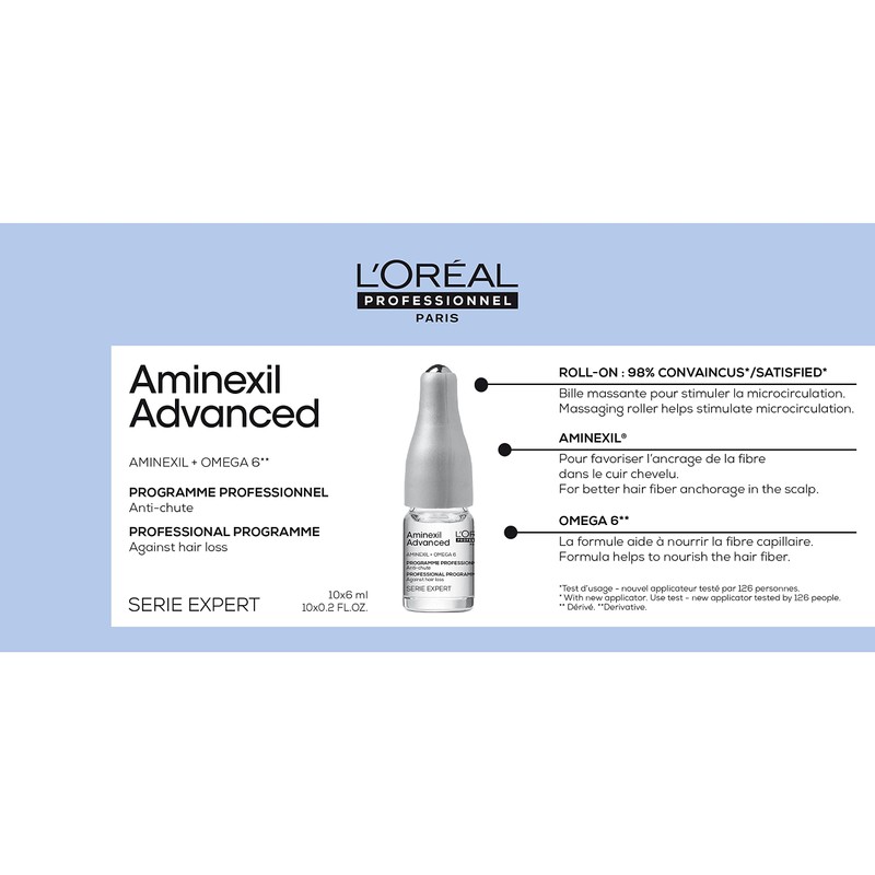 L'Oréal Professionnel Stimulating Scalp Serum for Non-Disease-Related Hair Loss with