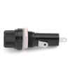 WANGCL 10Pcs 10A 250V Fuse Holder Panel Mount 5 x