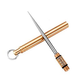 W.SWAN Cigar Draw Enhancer Tool Cigar Needle of Punch(Color:Gold1)