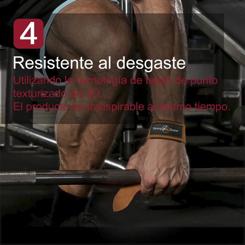 SKDK Lifting Wrist Straps for Weightlifting, Bodybuilding, Powerlifting, Strength Training,