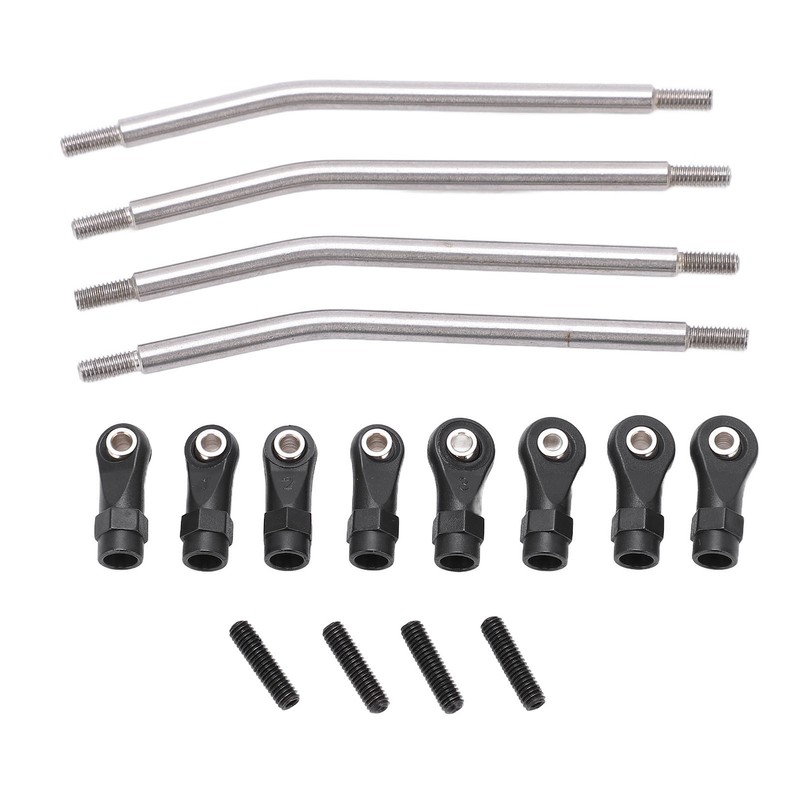 RC Metal Rear Trailing Arms with Suspension Linkage Link Rod