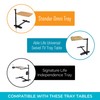 Stander Tray Table Accessory Bundle, Cup Holder, Utensil Compartment, and