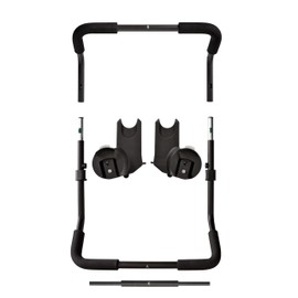 Baby Jogger Chicco/Peg Perego Car Seat Adapter for City Select and City Select LUX Strollers Black