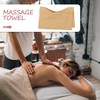 Salon Massage Table Towel: Cotton Face Hole Cover for Table