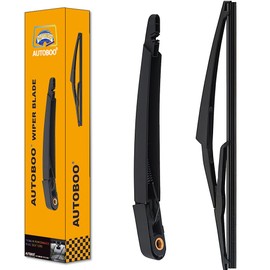 AUTOBOO 11" Windshield Wiper Arm with 12" Rear Wiper Blade Sets Replacement for Nissan Rogue 2008-2013 Juke 2011-2016 Factory OE Style OE:28780-JM00A
