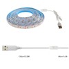 Tesfish 5V USB White LED Strip Lights, 6000K 9.84Ft Cuttable