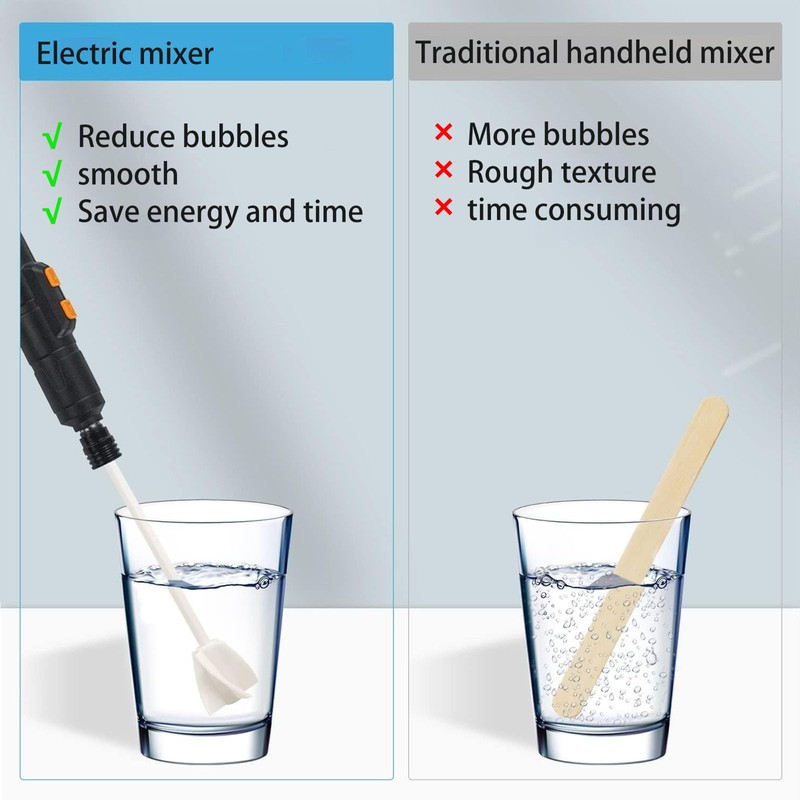 6 Pack Drill Mixer Attachment for Drill, Efficient Mixing Tools,