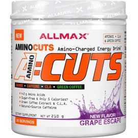 Aminoacido Allmax Amino Cuts 210 Gr 30 Servicios Todo Sabor Sabor Mora Azul
