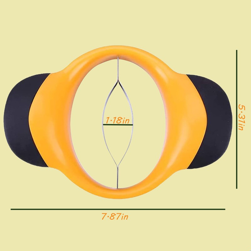 Mango Slicer/Peeler/Cutter/Splitter/Pitte with Stainless Steel Blade Fruit Large Mango Cutter