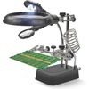 QuiExact Soldering Stand, Magnifier, LED Light Included, Solder Stand, 2.5x,