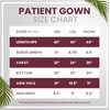 NY Threads Women's Hospital Gown Soft and Stylish Comfortable Patient