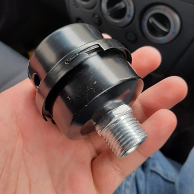 12mm Air Compressor Spare Parts Metal Air Compressor Intake Filter