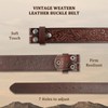 GENEMEN Western Belt (Coffee,120)