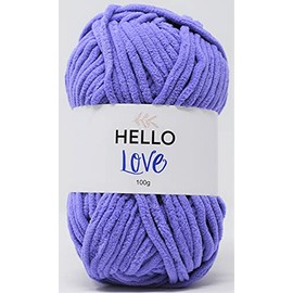 Hello Love Yarn, Grape, 100g