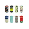GracesDawn Set of 8 Home Kitchen Storage Containers Colorful Tins
