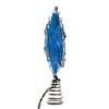 Kurt Adler UL 10-Light LED Silver and Blue Hanukkah Star