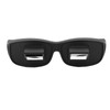 Prism Glasses Stylish Compact Black Large Resin Glass 16cm Frame