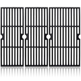 Adviace 18 Inches Grill Grates Replacement for Charbroil Performance 463377319, 463376419, 463376519, 463376319, Cast Iron Cooking Grid Grates for Char-Broil G470-0002-W1, G470-0003-W1, G321-0005-W1.