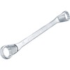 HAZET 63014X15 Double Mouth Eyeglass Wrench, 75° Deep Offset, 0.6