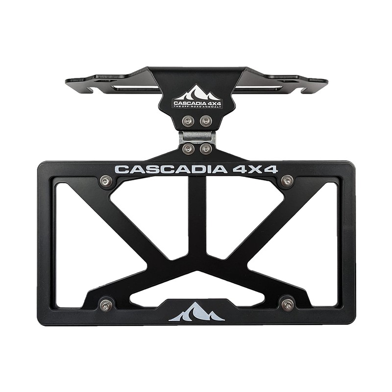 Cascadia 4x4 Flipster V3 | Winch License Plate Mounting System