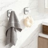 WingWider Shower Hooks for Inside Shower,Reusable Suction Cup Hooks for