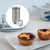 Jagowa 100-Pack Foil Trays for Baking & Cooking, Tart, Muffin,