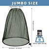 2 Pack Extra Large Mosquito Head Net 42x25 Inches Oversized