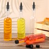 Tioncy 10 Sets 15oz Plastic Liquor Bottles with Pourers Sets