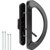 HILLMASTER Patio Sliding Glass Door Handle Replacement Set,Mortise Style Reversible