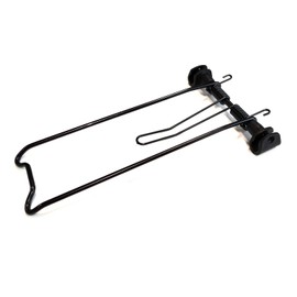 Racktime Unisex – Adult's Pannier Rack clamp, Black, Standard Size