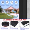 Nuogo Weatherproofing Garage Door Seals Top and Sides Seal Strip