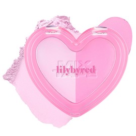 Lilybyred Love Beam Cheek Duo 4g, 01#Funky Beam, 1 piece / 릴리바이레드 러브빔 치크 듀오 4g, 01#펑키빔, 1개