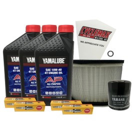 Cyclemax Standard Yamalube Tune-Up Kit compatible with 1995-1996 Yamaha YZF600