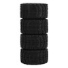 4 Pcs 1/10 RC Snow Tires Set with Wheels Strong