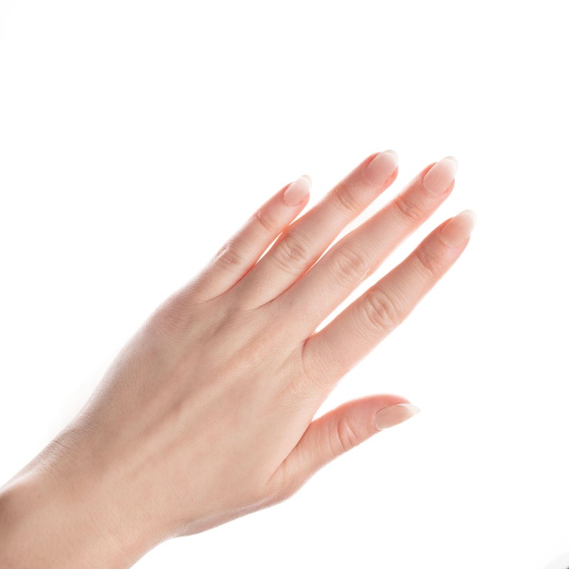 Nail HQ 24 Oval French Nails with Nail Glue