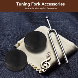 Tuning Fork Healing Activator, Minimal Noise Sustained Tone Accessory Rubber Therapeutics Tuning Fork Activator for Sound Healing