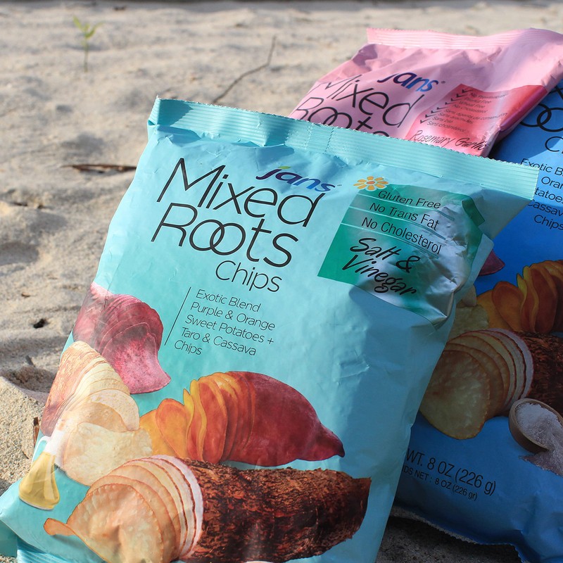 Mixed Roots Chips - All Natural Vegetable Chips (Salt &
