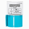 HOUSELABELS Compatible DYMO 30256 Blue Shipping Labels (2-5/16" x 4"),