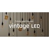 (2 bulbs) GE 48556 Vintage Style, Amber Glass A19 LED