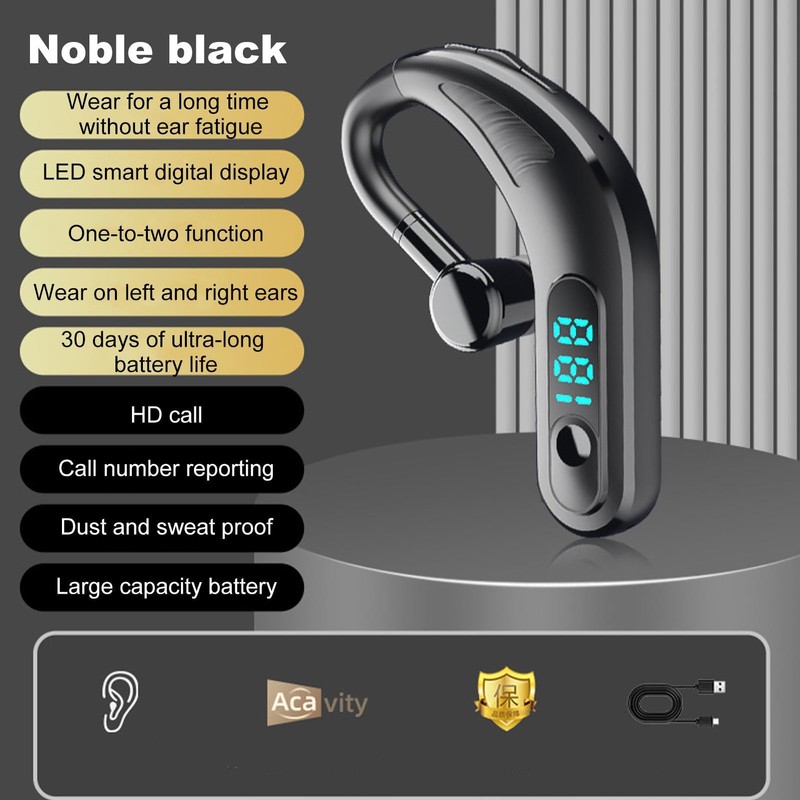 Wireless Earbuds Over Ear - Wireless Earbuds Noise Canceling Earphones,Sweatproof