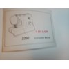 Singer 2282 Sewing Machine Owners Manual reproduction