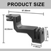 Higatful Aluminum Vertical Mount for Gopro, 90 Degree Direction Adapter