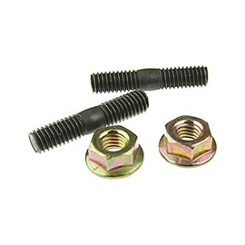 101_Octane Exhaust IP13864 Stud Stud M6 x M6 Carbon Steel Hex Class 8.8 6mm Metric Fine 345Mpa Fastener Bolt