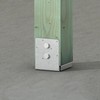 Simpson Strong-Tie ABU66Z ABU ZMAX Galvanized Adjustable Standoff Post Base