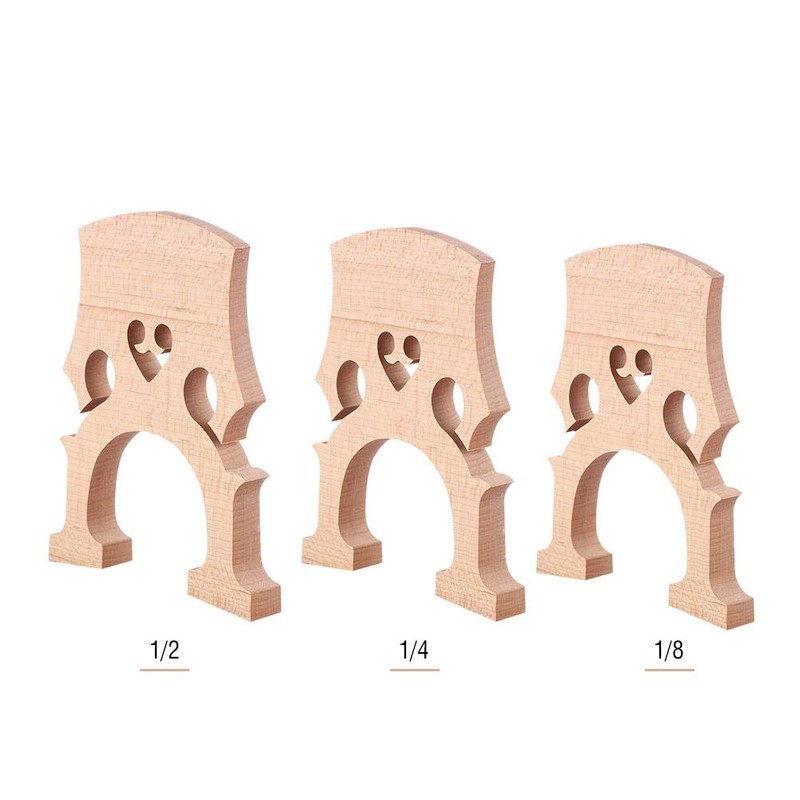 Cello Bridge 1/2 1/4 1/8 Maple Wood Cello Bridge Professional